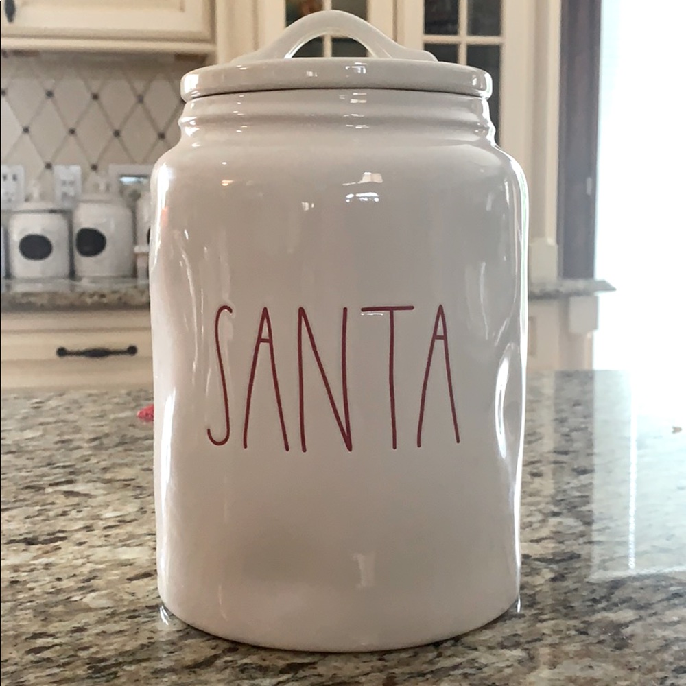 Rae Dunn SANTA cannister